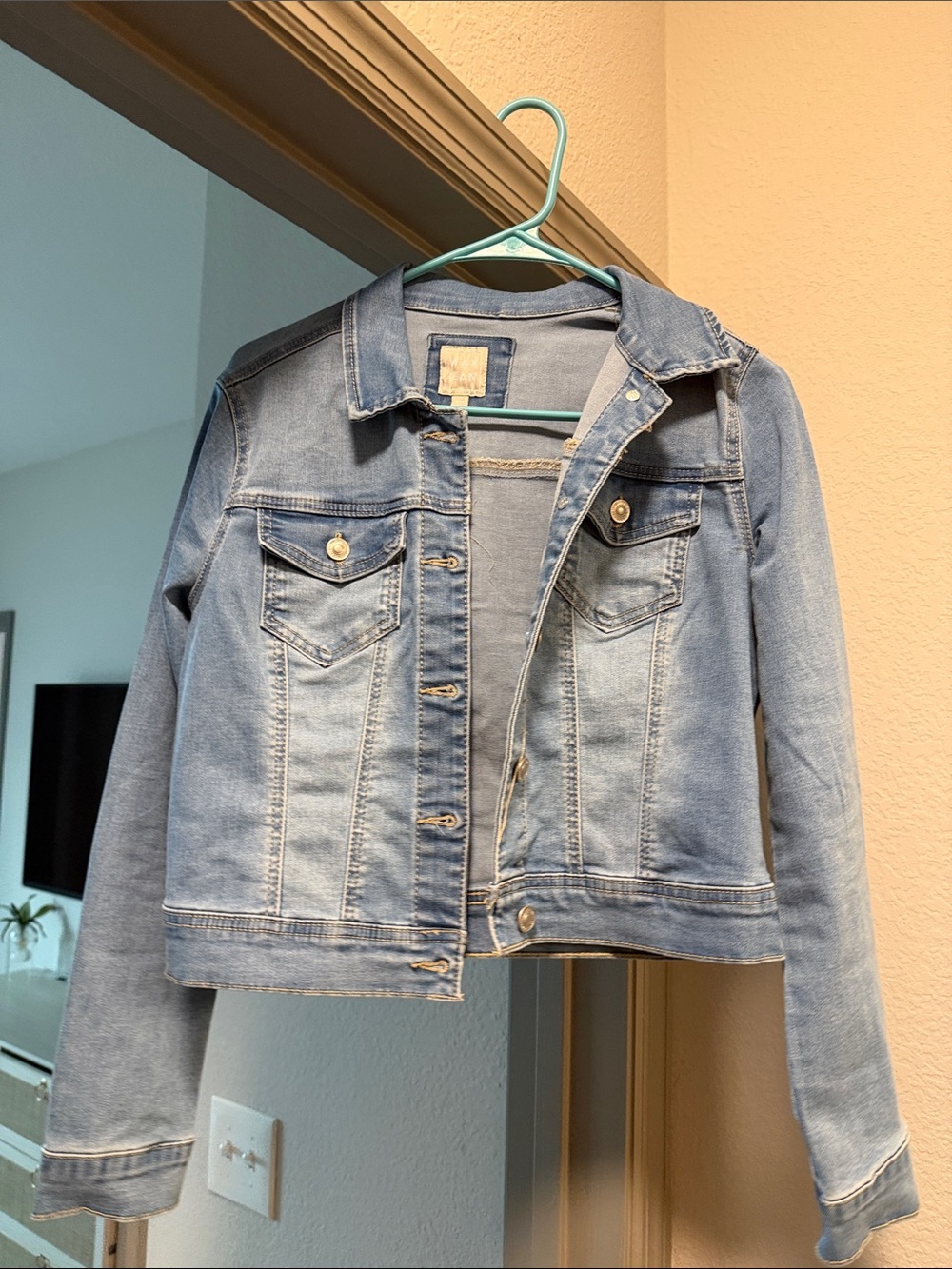 Wax Jean Light Blue Women's Denim Jacket